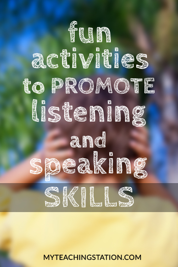 Effective communication skills, both verbal and non-verbal are fundamental in a child's development. They strongly influence important aspects of social, emotional and professional progress. Help promote effective communication with these popular activities.