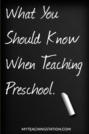 Simple lessons to achieve success when teaching children in preschool and kindergarten