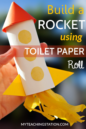 Make a Rocket using Toilet Paper Roll