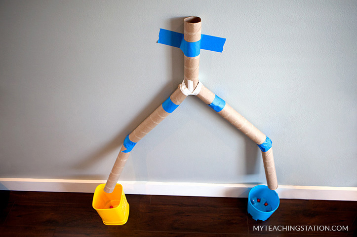 Help Your Toddler Develop Their Fine Motor Skills With This Marble Race