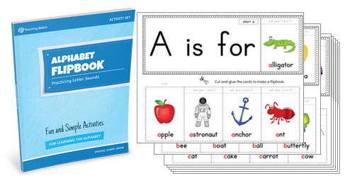 alphabet flipbook activity set myteachingstationcom