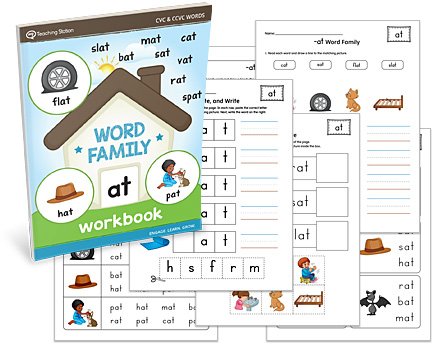 AT Word Family Workbook