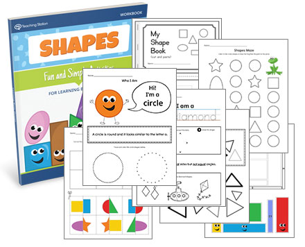Learning Basic Shapes Workbook