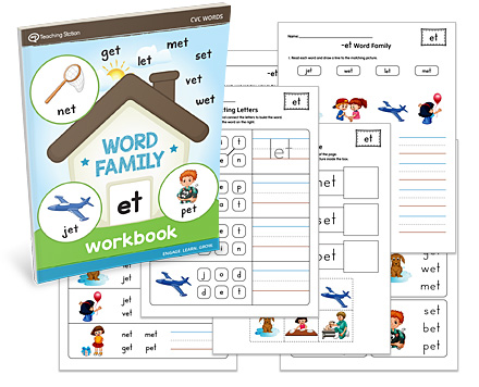 ET Word Family CVC Workbook