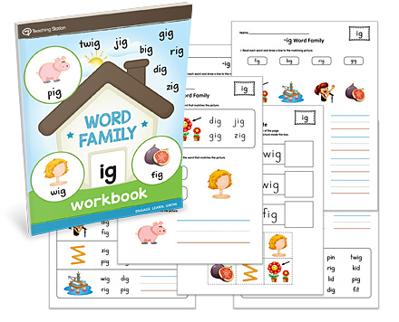 IG Word Family Workbook