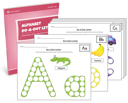 Alphabet Do-A-Dot Letter Activity Set