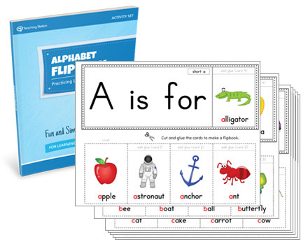 Alphabet Flip Books  Education to the Core