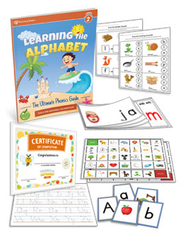 Learning the Alphabet Workbook for Kindergarten Level 2