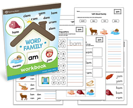 AM Word Family Workbook