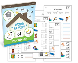 OT Word Family Workbook - CVC Only