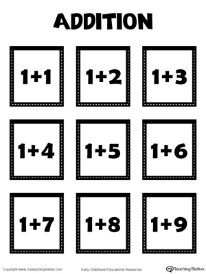 kindergarten addition printable worksheets myteachingstation com