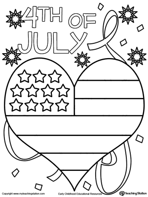 4Th Of July Coloring Sheets 7