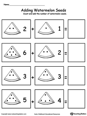 Math Worksheets Kindergarten