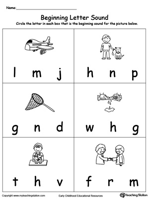 Beginning Letter Sound: ET Words