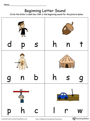 Beginning Letter Sound: UT Words in Color