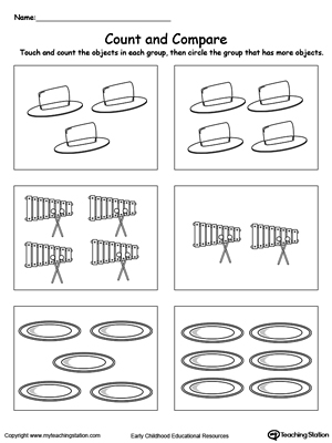 Count and Compare Objects II