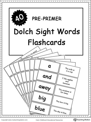 primer dolch sight words
