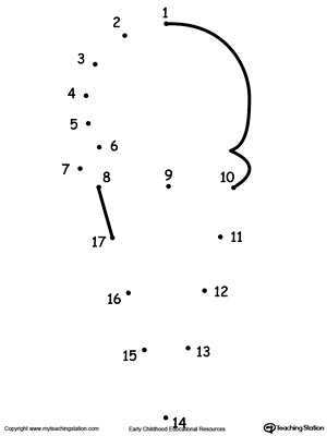 Dot to Dot 1 Through 17: Ice Cream