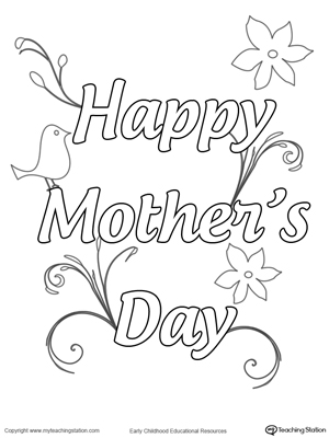 *FREE* Happy Mother's Day Sign | MyTeachingStation.com