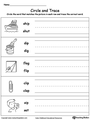 Identify Word and Write: IP Words