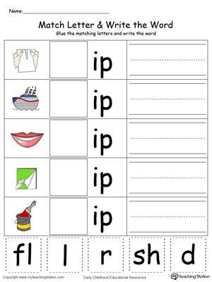 Kindergarten Reading Printable Worksheets Myteachingstation Com