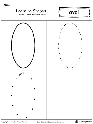 Draw an oval