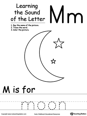 Learning Beginning Letter Sound: M