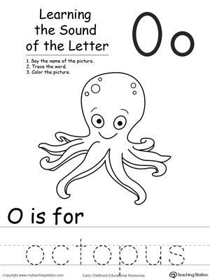 Learning Beginning Letter Sound: O