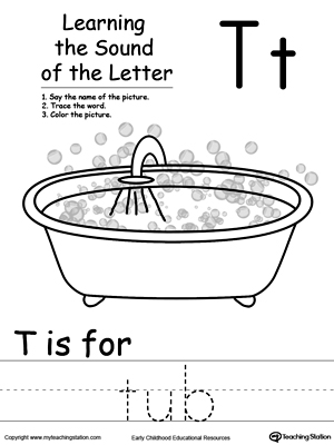 Learning Beginning Letter Sound: T