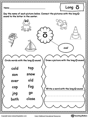 Vowels: Short or Long O Sound Words | MyTeachingStation.com
