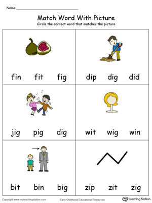 Preschool Phonics Printable Worksheets | MyTeachingStation.com