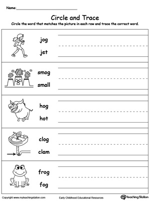 Build vocabulary, word-sound recognition and practice writing with this OG Word Family worksheet.