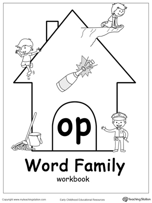 OP Word Family Workbook for Kindergarten ...