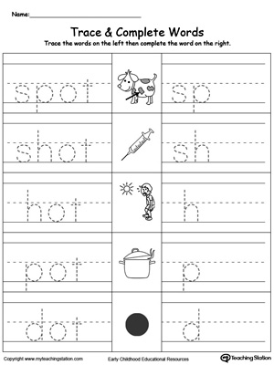 OT Word Family Workbook for Kindergarten | MyTeachingStation.com