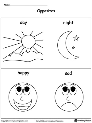 Early Childhood Position and Direction Worksheets | MyTeachingStation.com