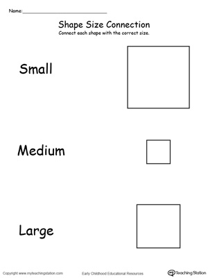 Learning About Sizes: Big & Small Animal Match – SupplyMe