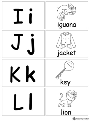 Recognize Uppercase and Lowercase Letter J | MyTeachingStation.com