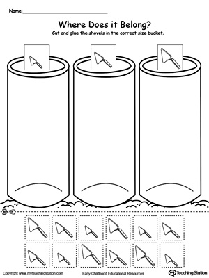 Big and Small Teaching Poster Cards