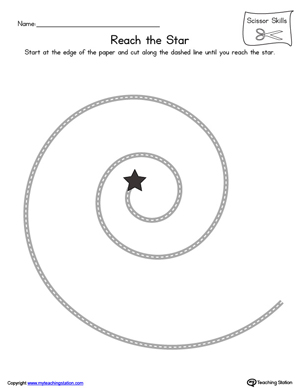 Spiral Scissor Practice