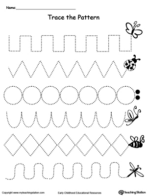 Preschool Printable Worksheets | MyTeachingStation.com