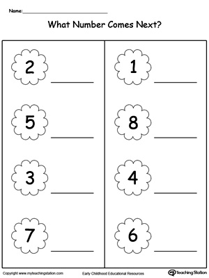 What Number Comes Next Part2 | MyTeachingStation.com