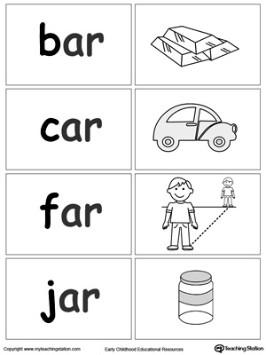 Word Sort Game: AR Words