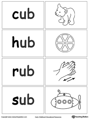 Word Sort Game: UB Words | MyTeachingStation.com