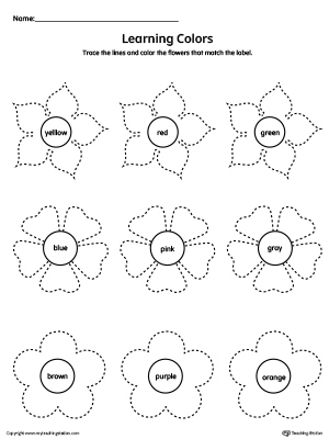 Kindergarten Drawing Printable Worksheets