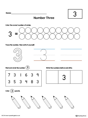 Writing numbers in papers