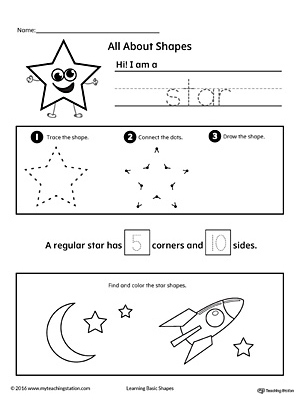 All About Star Shapes | MyTeachingStation.com