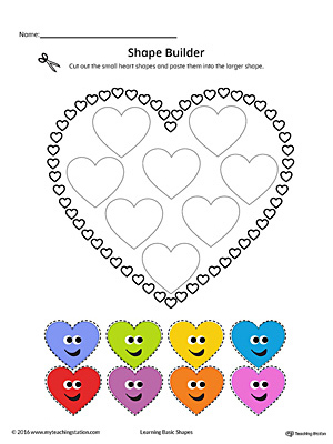 Diamond Shape Maze Printable Worksheet (Color) | MyTeachingStation.com