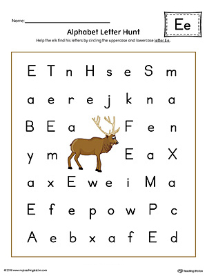 Top 10 Letter Hunt Worksheet Preschool Images Small Letter Worksheet ...