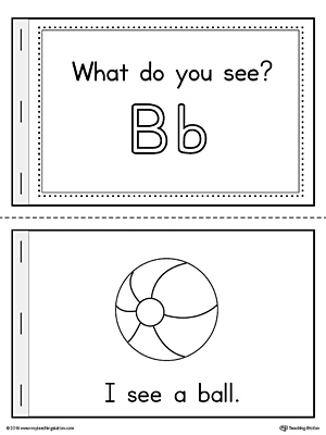 Letter B Book