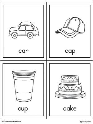 Letter C Words Printable Mini Book | MyTeachingStation.com